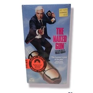 The Naked Gun: From the Files of Police Squad VHS, 1990 New & Factory Sealed